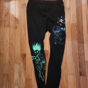 Hunter X Hunter Anime Black Leggings Hot Topic XLarge